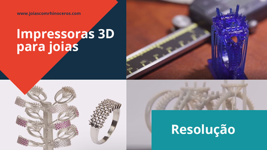 You are currently viewing Impressora 3D para joias – 6 coisas que você precisa saber antes de comprar – Parte 2 – Resolução